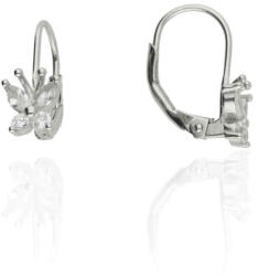 Fine Silver AG124246 - Ezüst beakasztós női fülbevaló pár (AG124246)