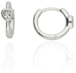 Fine Silver AG124385 - Ezüst bepattintós női fülbevaló pár (AG124385)