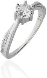 Fine Silver AG124417 - Ezüst női gyűrű Méret: 53 (AG124417)