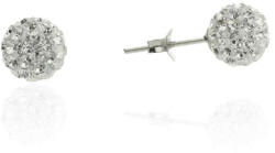 Fine Silver AG124241 - Ezüst beszúrós fülbevaló stekker zárral (AG124241)