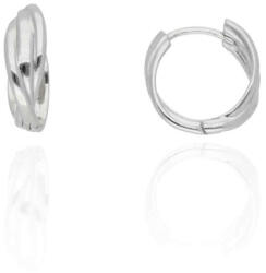 Fine Silver AG124324 - Ezüst bepattintós női fülbevaló pár (AG124324)