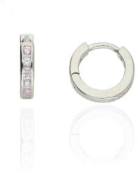 Fine Silver AG124321 - Ezüst bepattintós női fülbevaló pár (AG124321)