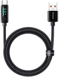 Mcdodo Cablu de date Mcdodo Digital Pro USB-A la Type-C, 1.2m, 5A, Negru