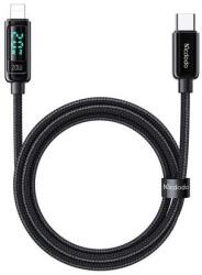 Mcdodo Cablu Type-C la Lightning Mcdodo Digital Pro, PD, 1.2m, 20W (Negru)