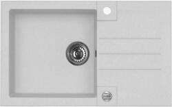 Alveus ROCK 130 gránit mosogató Szín: Fehér