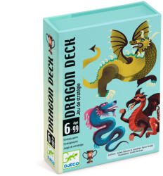 DJECO Dragon Deck - Sárkányharc kártyajáték (DJ05081)