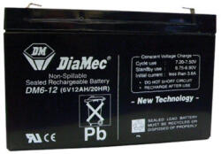 DIAMEC 6V 12Ah DM6-12