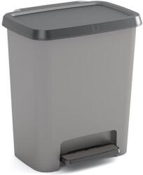 KIS COMPATTA 25L Pedálos szemetes, 38 x 28 x 43 cm, szürke 245842 (245842)