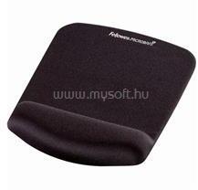 Fellowes Egérpad csuklótámasszal, habtöltésű, FellowesR PlushTouch, fekete (FELLOWES_9252003) (FELLOWES_9252003)