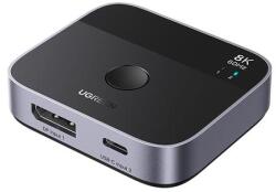 UGREEN AW701 2 az 1-ben DisplayPort-USB-C adapter (65878) - kontaktor