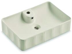 Bathco 4161 - CIRCUS pult fölé szerelhető mosdó 61x40, 5 cm porcelán/bézs 4161 (BO0043)