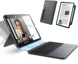 ESR iPad Air 13 (2024) / iPad Air 13 (2025) Sötét Szürke ESR - Shift Keyboard Case tok