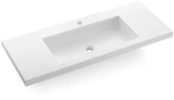 Bathco 0515 - Süllyesztett COLLOTO mosdó 100x40 cm, gyanta, fehér 0515 (BO0024)