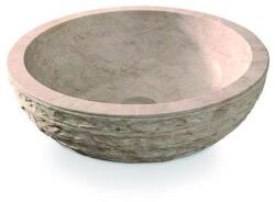 Bathco 00318 - Ráültethető mosdó PUKET Ø 45 cm kő/bézs 00318 (BO0017)