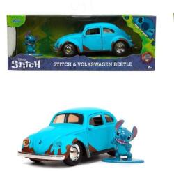 Jada Toys Set masina si figurina Disney Stitch - Stitch & Volkswagen Beetle Figurina
