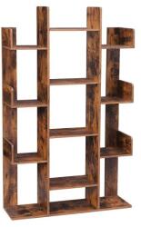 VASAGLE Bibliotecă rustică 13 rafturi, , 86x25x140 cm (LBC67BXV1) Raft