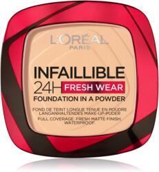 L'Oréal Infaillible Fresh Wear 24h pudra machiaj culoare 40 Warm Doré 9 g