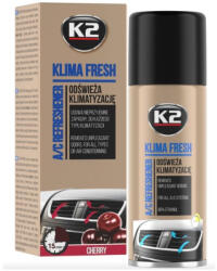 K2 K222CH Klíma Fresh Cherry, Klímatisztító bomba, cseresznye illat, 150ml (K222CH) - olaj