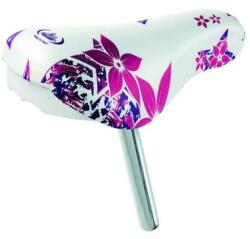 Selle Monte Grappa Monte Grappa Nyereg 450 12"-14" Fehér / Pink (Nyeregcsővel)