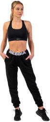 Nebbia Iconic Mid-Waist Sweatpants 408 black Női melegítőalsó XS