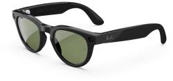 Meta RAY-BAN Meta Headliner (Standard) Smart Glasses (Gen 2) - Shiny Black, G15 Green (0RW4013601/7150)