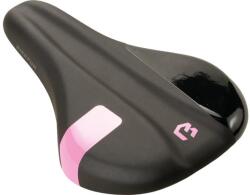 BikeFun Nyereg CHAMPION GIRL junior, fekete-pink