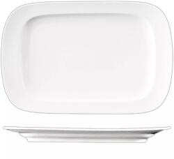 G. Benedikt Praha Sekély tányér, szögletes, hossz: 328 mm, szélesség: 213 mm