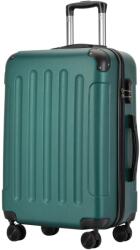 BONTOUR vertical 4 kerekes közepes bőrönd 65x44, 5x27cm, m méretű, zöld (120842-JungleGreen)