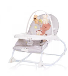 Chipolino Enjoy Rezgő-zenélő Pihenőszék 9 Kg-ig - Bear
