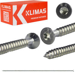  Teljes menetű, süllyesztett fejű csavarok WKFS-10600