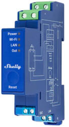 Shelly Pro Dimmer 0/1-10V PM - 0-10V / 1-10V relémodul, DIN, Wi-Fi, Bluetooth, Ethernet (FG3800235268209)