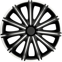 15" DÍSZTÁRCSA Nero Silver-Black 4db-os garnitúra (ARG15NEROSB)