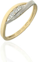 Gold rings AU86223 - 14 karátos női arany eljegyzési gyűrű Méret: 52 (AU86223)