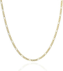 Gold necklaces AU86124 - 14 karátos arany Figarucci mintás nyaklánc Hossza: 50 cm (AU86124)