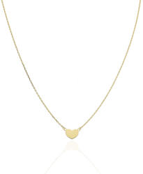 Gold necklaces AU86049 - 14 karátos arany nyaklánc beépített szív medállal Hossz: állítható, 42-45 cm (AU86049)
