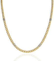Gold necklaces AU85986 - 14 karátos arany Pancer mintás nyaklánc Hossza: 55 cm (AU85986)