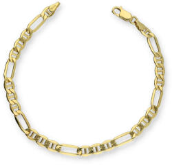 Gold bracelets AU86135 - 14 karátos arany figarucci mintás karlánc Hossza: 21 cm (AU86135)