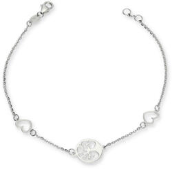 Gold bracelets AU86237 - 14 karátos arany anker mintás karlánc Hossza: 16-19 cm (AU86237)
