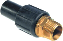 Unidelta S5 KPE elektrofitting átmeneti idom réz menettel, 110x4" K