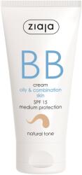 ZIAJA BB krém zsíros, kombinált bőrre - tónus természetes SPF15 50 ml