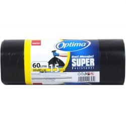 SANO Saci menajeri Optima, negru, 60 L, 15 buc/set Sano SAC60N (SAC60N)