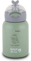 NAVA Termos Nava We Care inox izolat dublu siguranta silicon verde 350ml (10-110-003)
