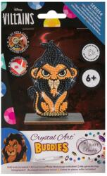 Craft Buddy Kit de broderie cu diamante Craft Buddy - Crystal Art Buddies: Scar, 7 piese (CBCAFGR-DNY031)