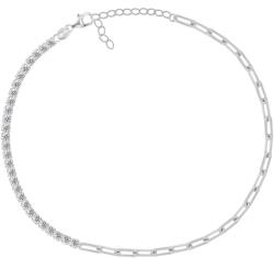 Brilio Silver Csillogó ezüst karkötő cirkónium kövekkel BRC68W