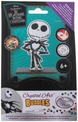 Craft Buddy Kit de broderie cu diamante Craft Buddy - Crystal Art Buddies: Jack Skellington, 7 piese (CBCAFGR-DNY027)