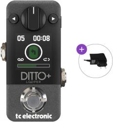 TC Electronic Ditto+ Looper SET Gitáreffekt (DITTO+ LOOPER_001-SET)