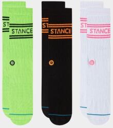 Stance Basic 3 Pack Crew Zokni Színes S (A556D20SRO-VLT-S)