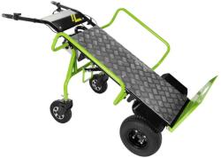 Zipper ZI-ET260 Akkus Elektromos Molnárkocsi 6000mAh 350W max 260kg - Ezüst/Zöld (ZI-ET260)