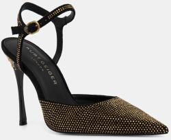 Kurt Geiger London pantofi cu toc Mayfair Point Ankle Strap 9BYA-OBD32O_99X