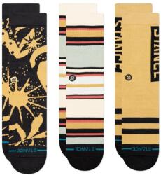 Stance DUNES 3 PACK zokni Barna L (A556A24DUN-BBRN-L)